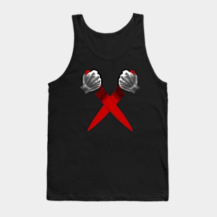 Halloween knives Tank Top